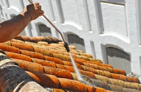 Nettoyage de toitures - Estrablin